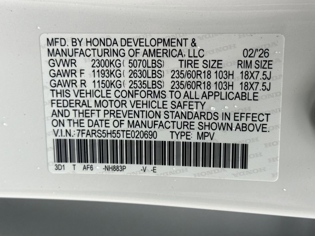 New 2026 Honda CR-V Sport image 28