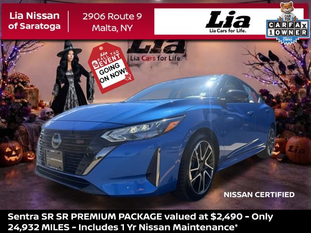 Certified 2024 Nissan Sentra SR w/ SR Premium Package FWD image 1