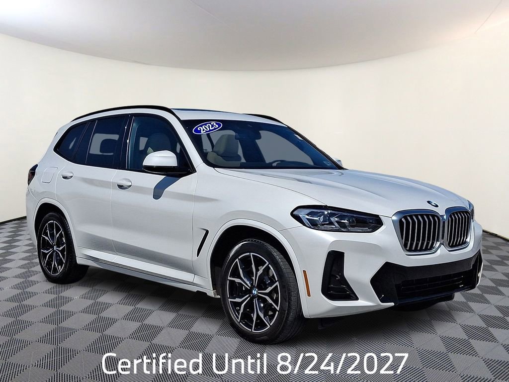 Certified 2023 BMW X3 xDrive30i w/ M Sport Package