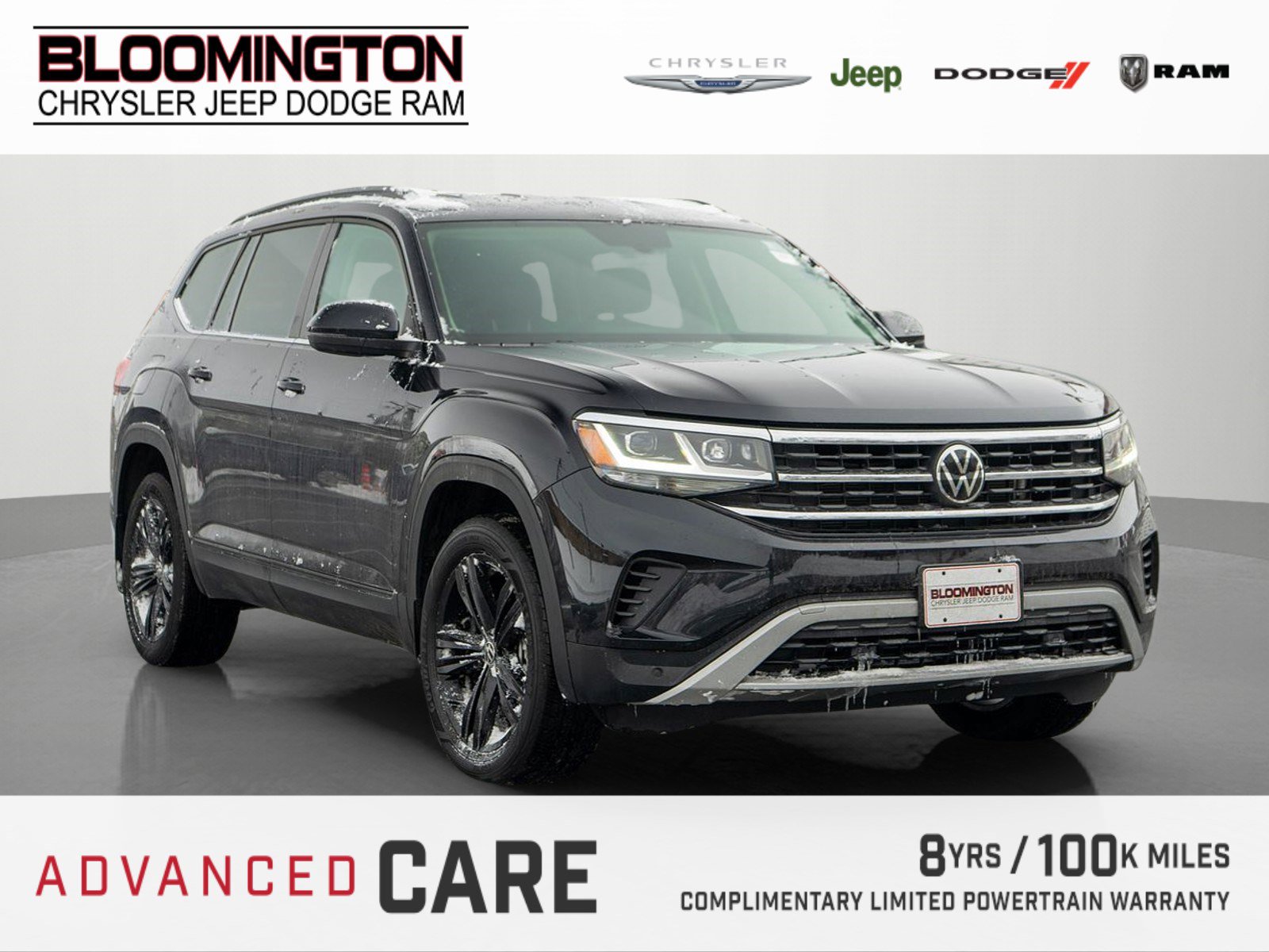 Used 2023 Volkswagen Atlas SE w/ Black Wheel Package