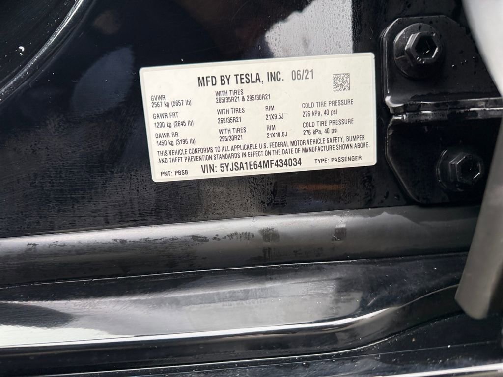 Used 2021 Tesla Model S Plaid image 20