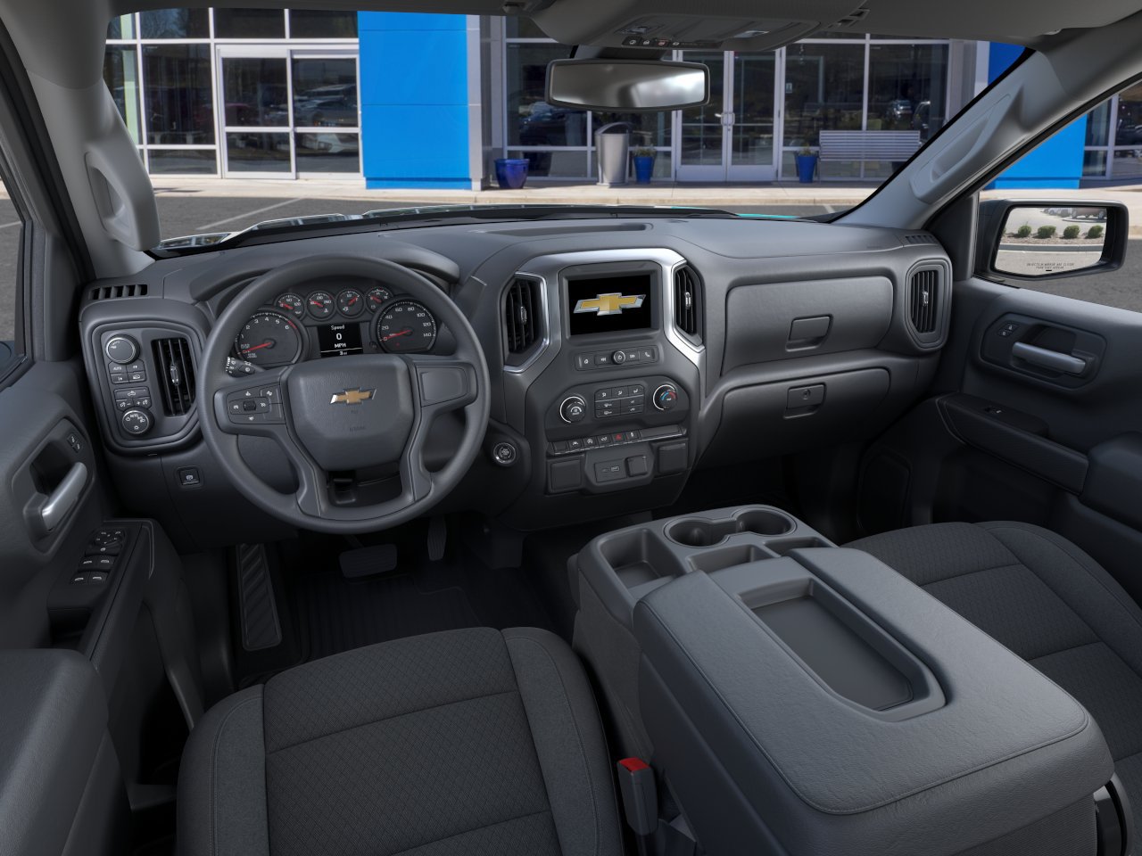 New 2026 Chevrolet Silverado 1500 Custom w/ Turbomax Blackout Package AWD/4WD image 17