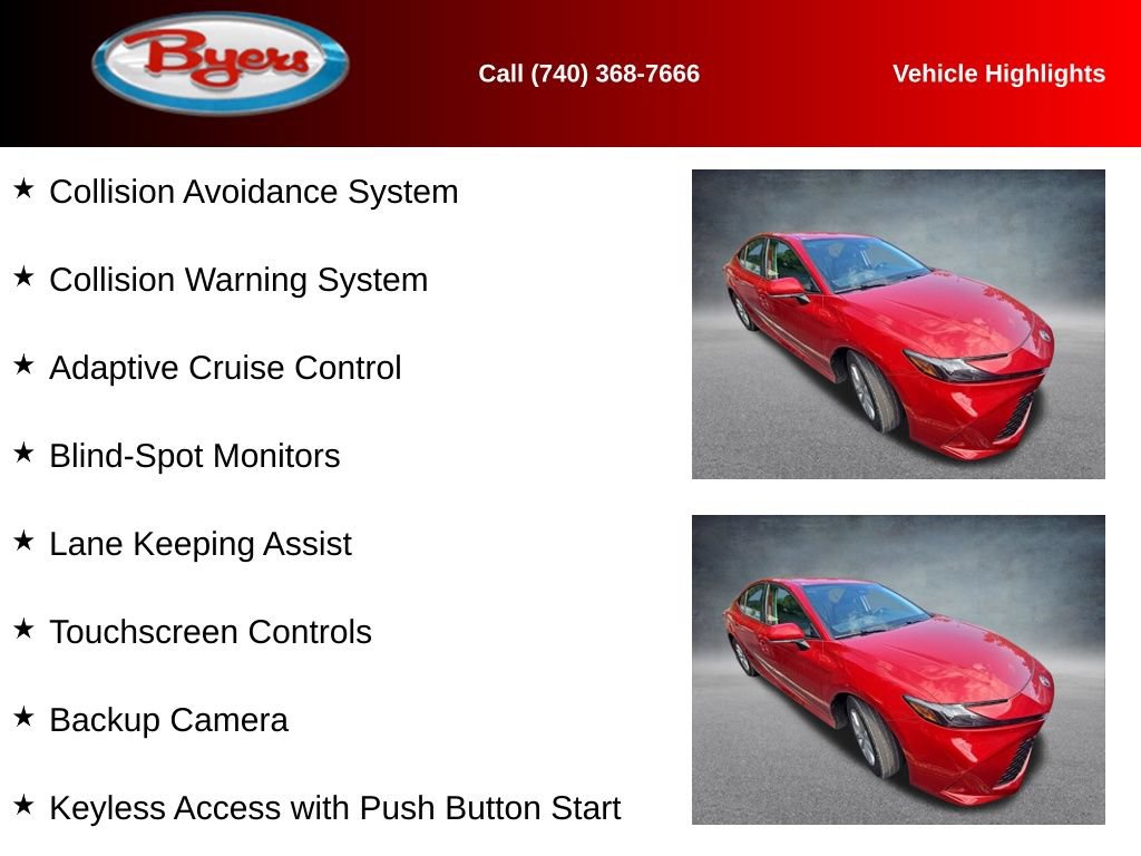 Used 2025 Toyota Camry LE FWD image 9
