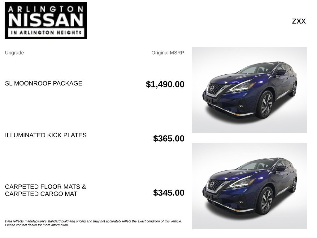 Used 2023 Nissan Murano SL w/ SL Moonroof Package AWD/4WD image 4
