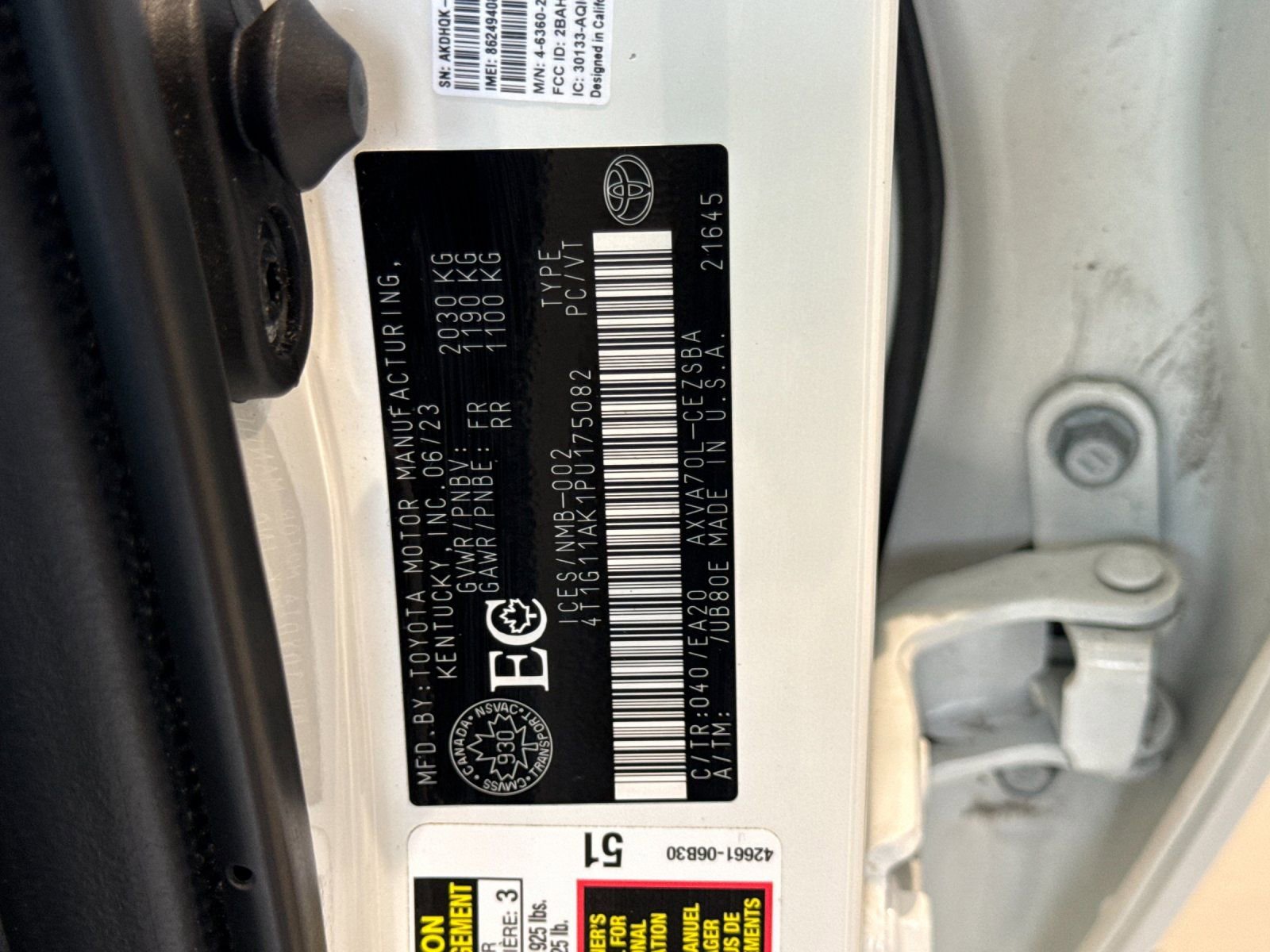 Used 2023 Toyota Camry SE FWD image 16