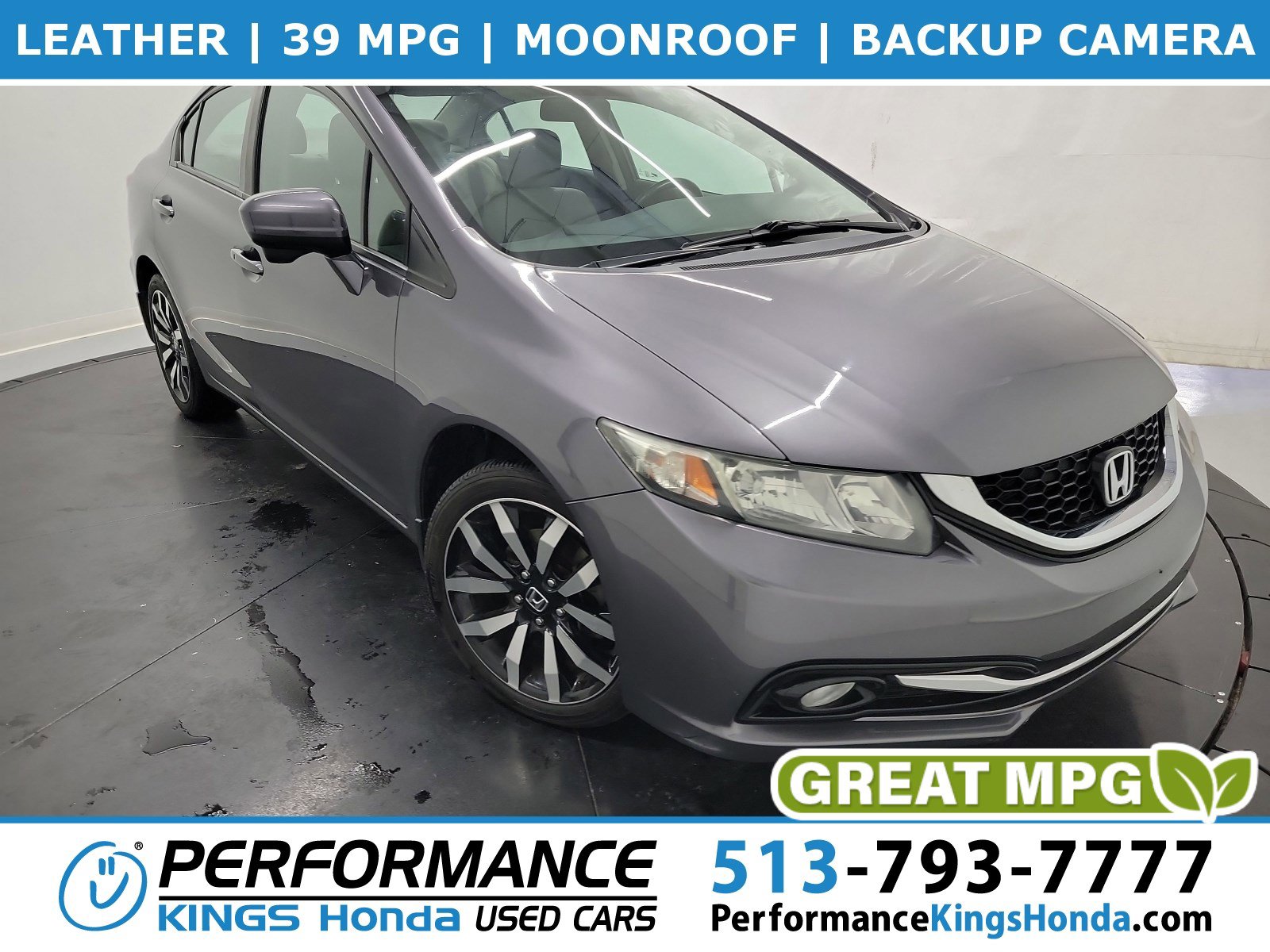 Used 2015 Honda Civic EX-L