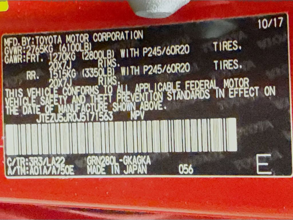 Used 2018 Toyota 4Runner Limited image 31