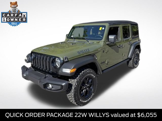Used 2022 Jeep Wrangler Unlimited Sport AWD/4WD image 3