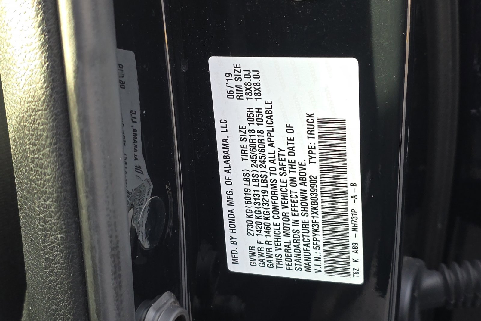 Used 2019 Honda Ridgeline Sport image 42