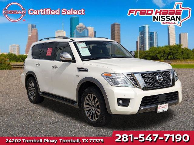 Certified 2018 Nissan Armada Platinum w/ Interior Lighting Package image 1