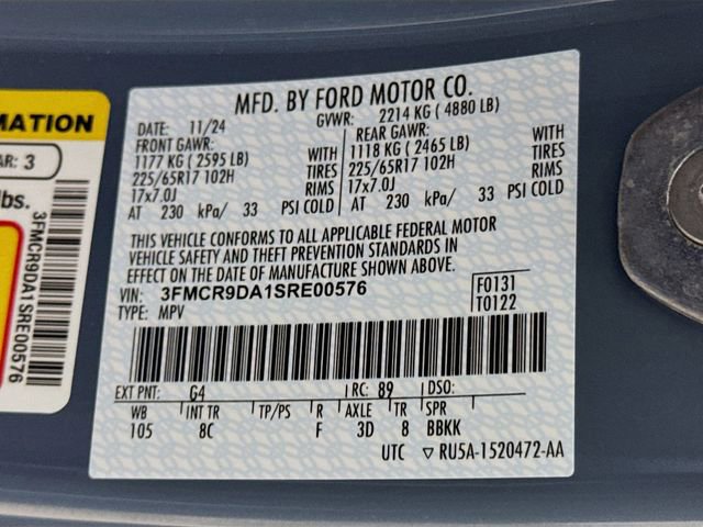 Used 2025 Ford Bronco Sport Badlands w/ Badlands Tech Package image 32