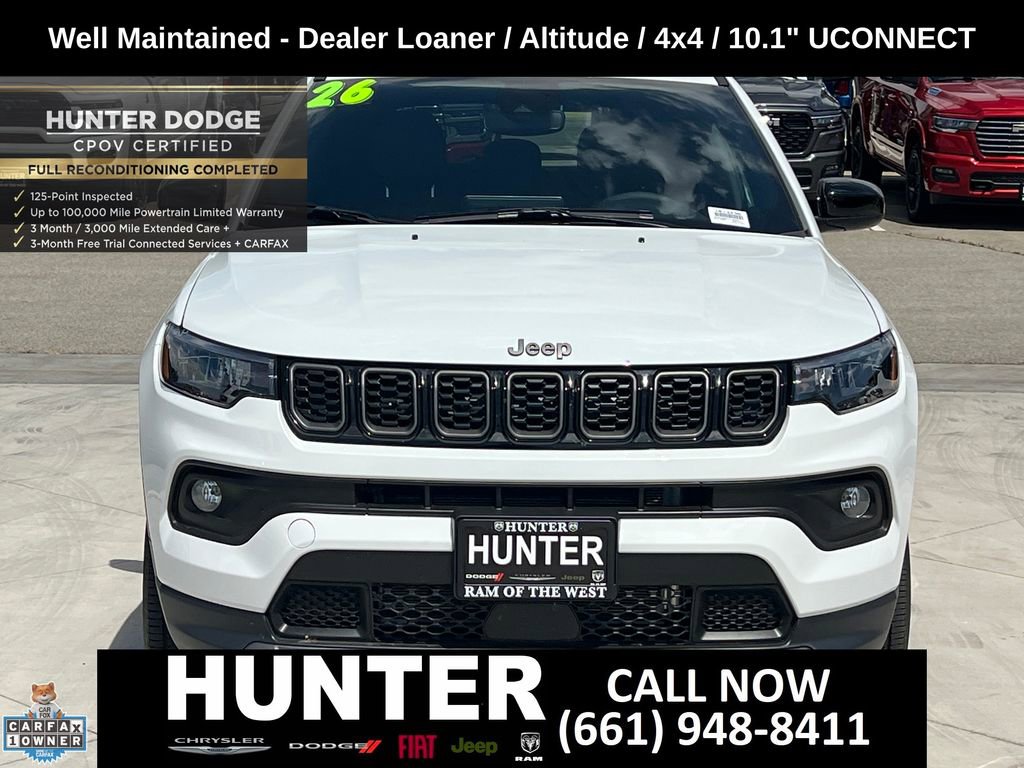 Certified 2026 Jeep Compass Latitude AWD/4WD image 13