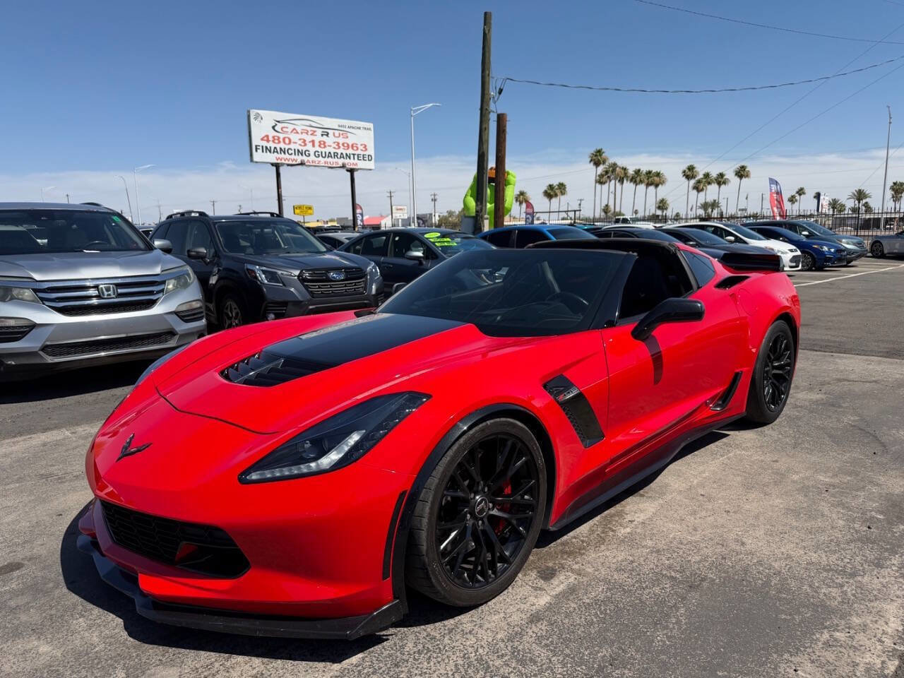 Used 2015 Chevrolet Corvette Z06 w/ 3LZ Preferred Equipment Group RWD image 4
