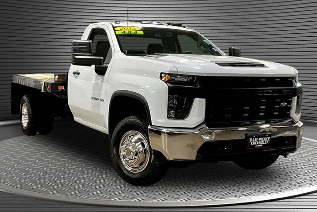 Used 2022 Chevrolet Silverado 3500 W/T w/ Snow Plow Prep Package AWD/4WD image 3