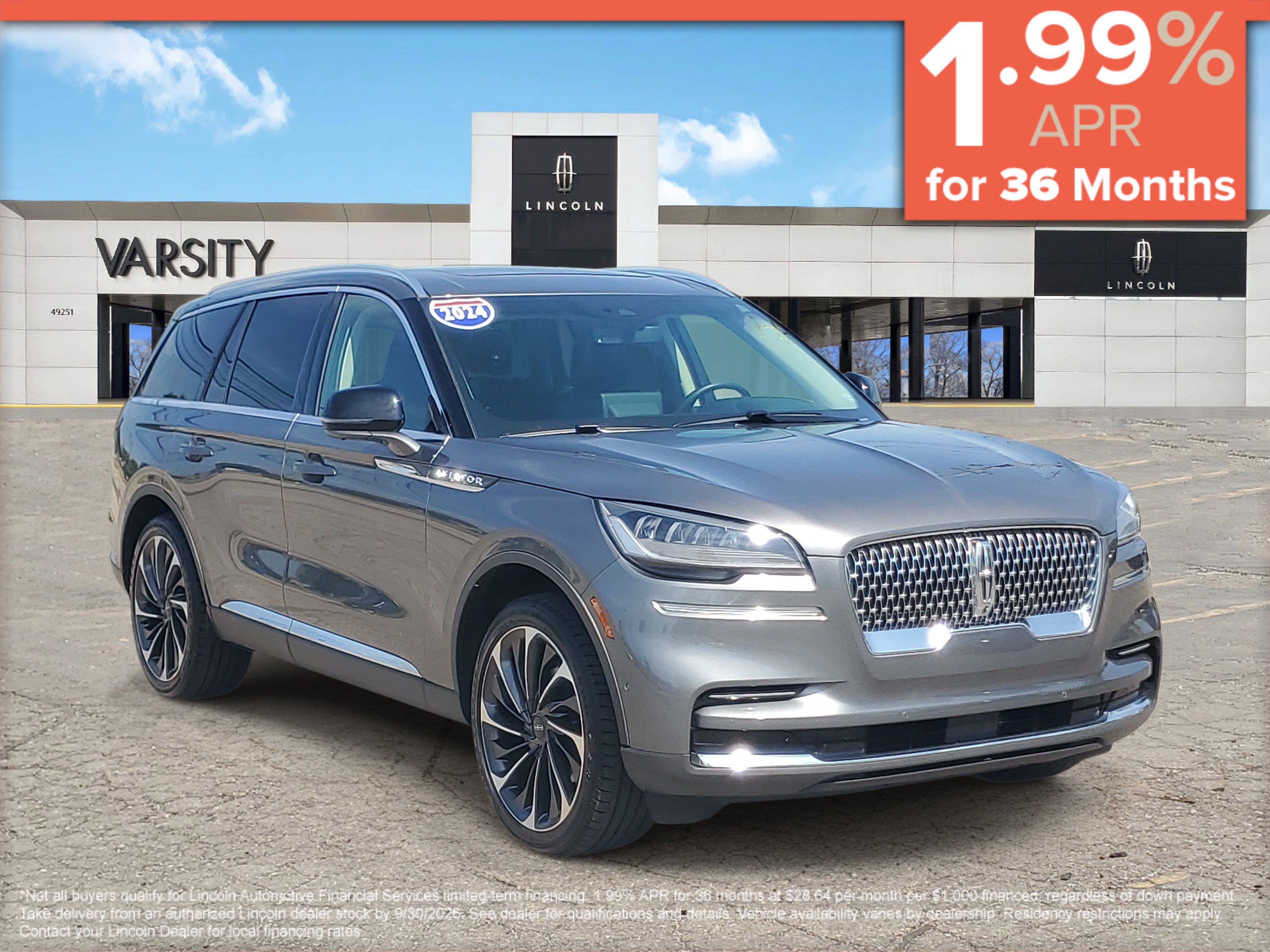 Certified 2024 Lincoln Aviator Reserve w/ Equipment Group 201A
