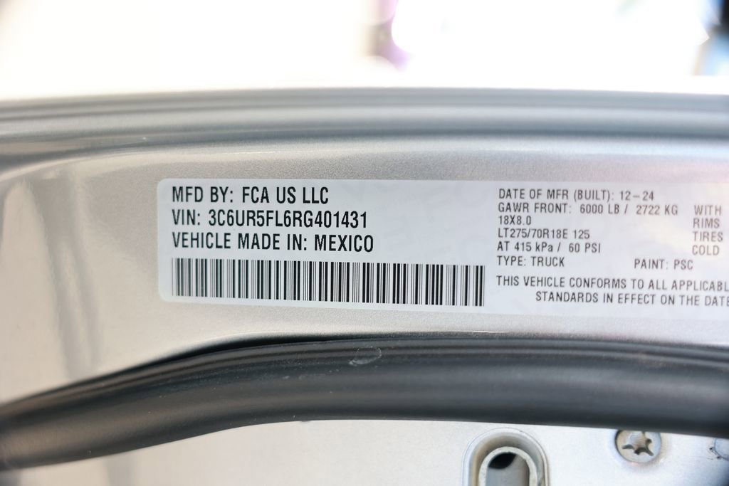 Used 2024 RAM 2500 Laramie w/ Safety Group image 37