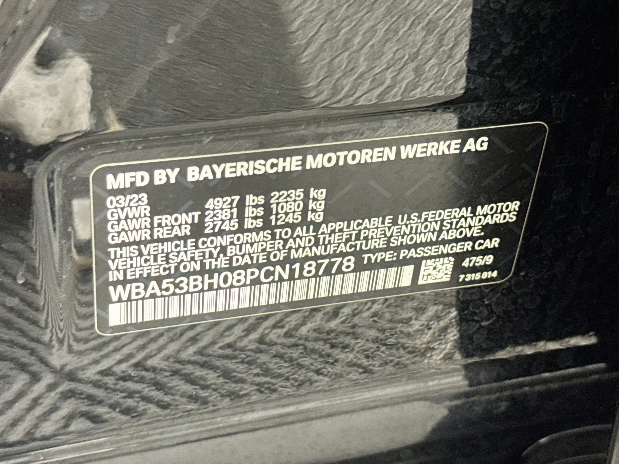 Used 2023 BMW 530i w/ Convenience Package RWD image 38