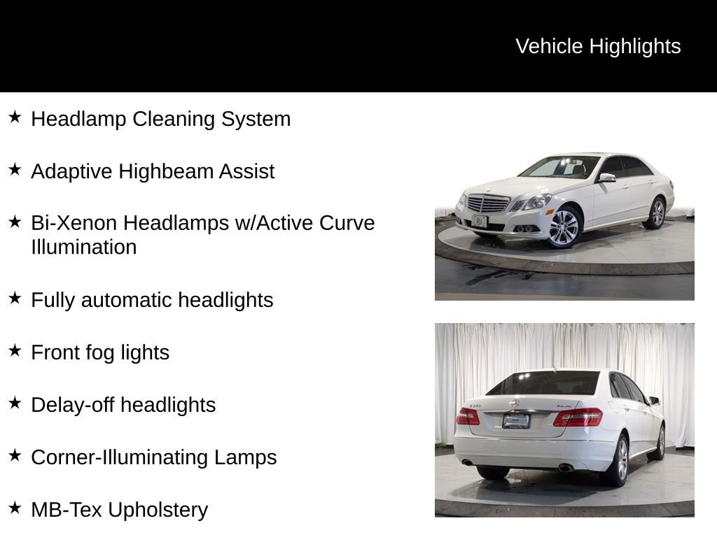 Used 2011 Mercedes-Benz E 350 4MATIC Sedan image 31