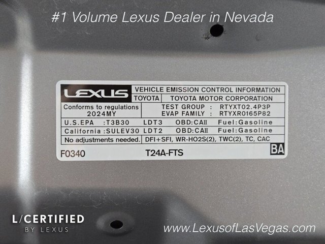 Certified 2024 Lexus TX 350 FWD w/ Captains Chair Package image 29