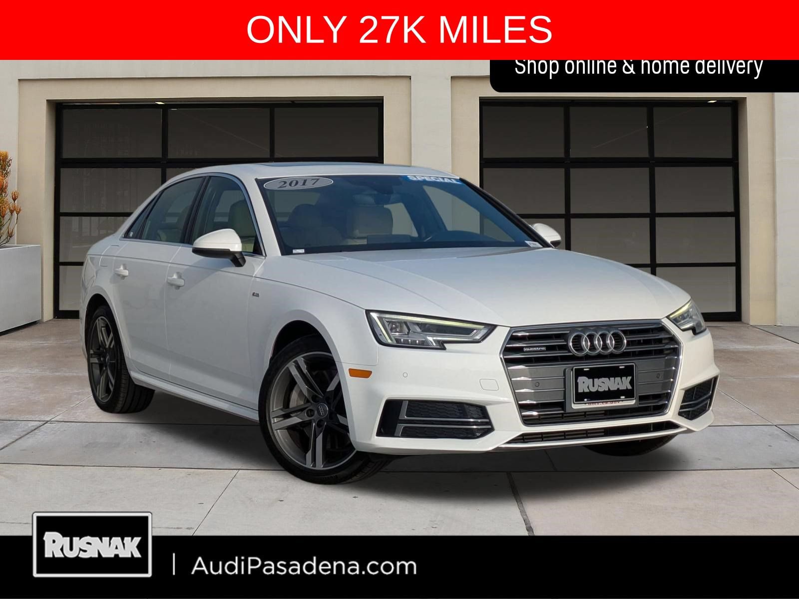 Used 2017 Audi A4 2.0T Premium Plus AWD/4WD image 1