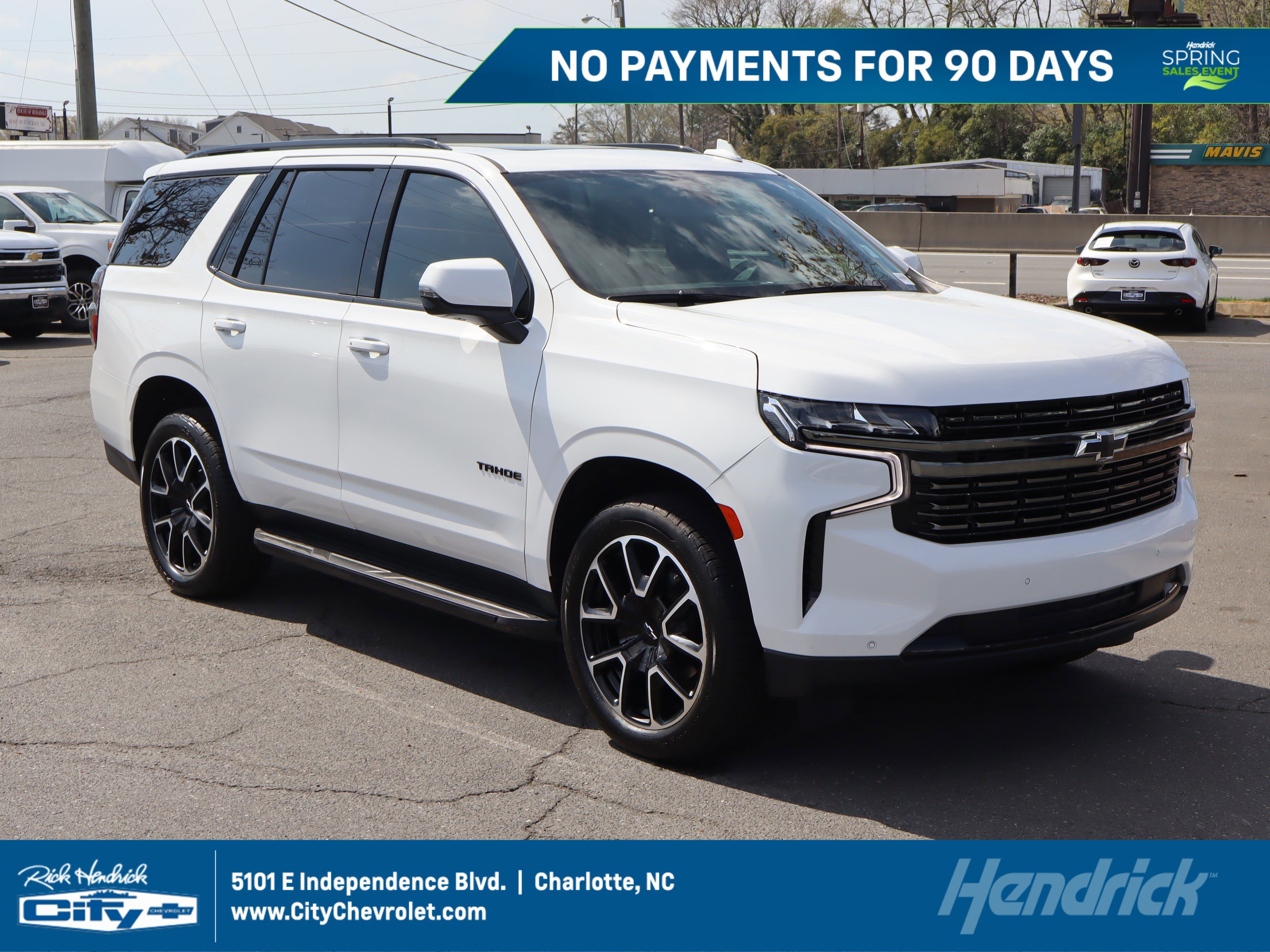 Used 2021 Chevrolet Tahoe RST w/ Luxury Package image 1