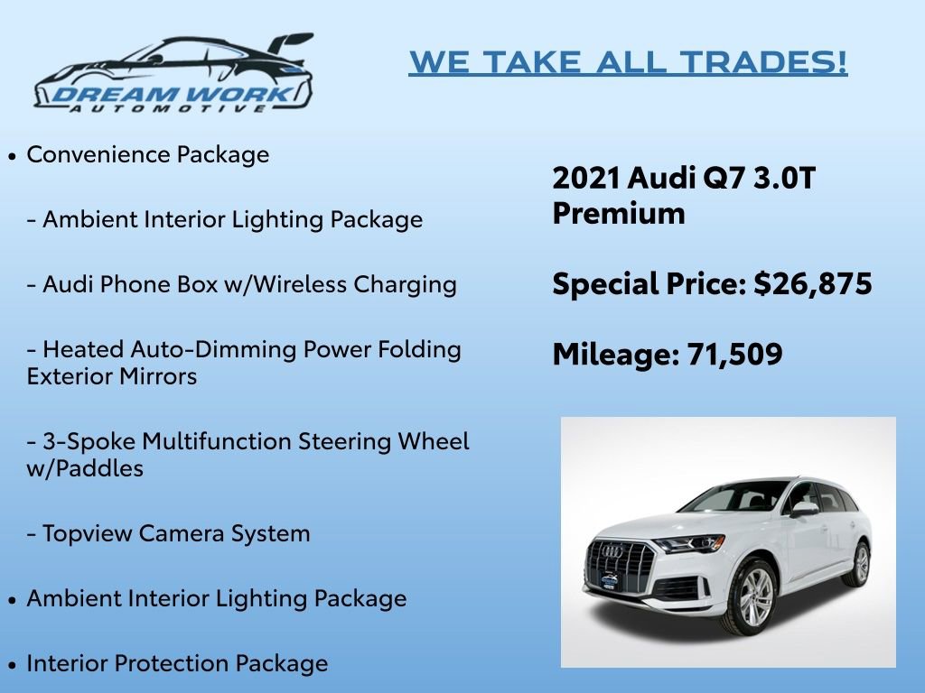 Used 2021 Audi Q7 3.0T Premium w/ Convenience Package image 2
