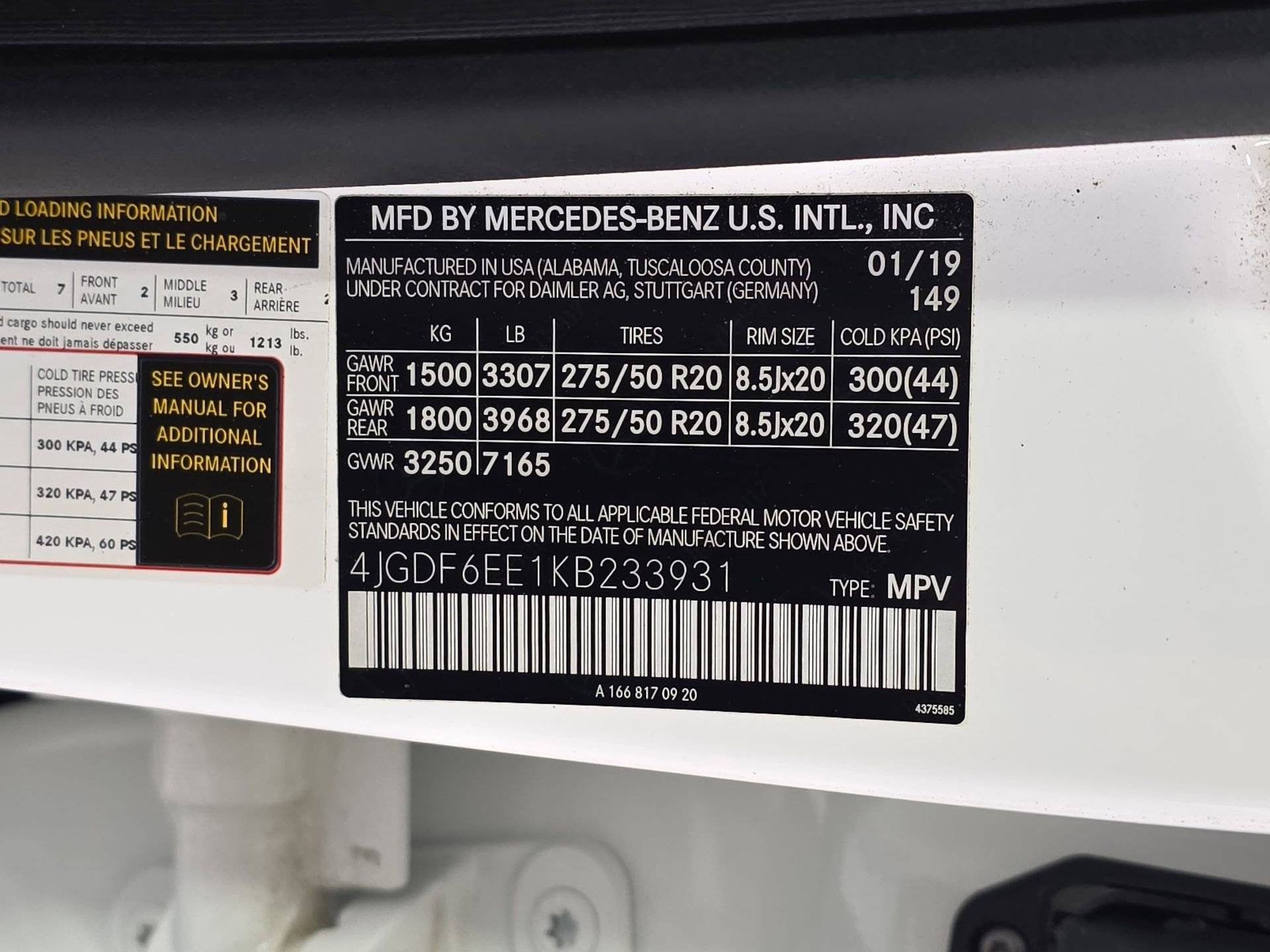 Certified 2019 Mercedes-Benz GLS 450 4MATIC image 34