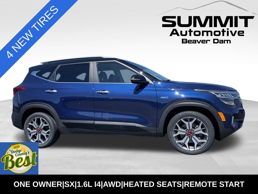 Used 2021 Kia Seltos SX AWD/4WD image 1