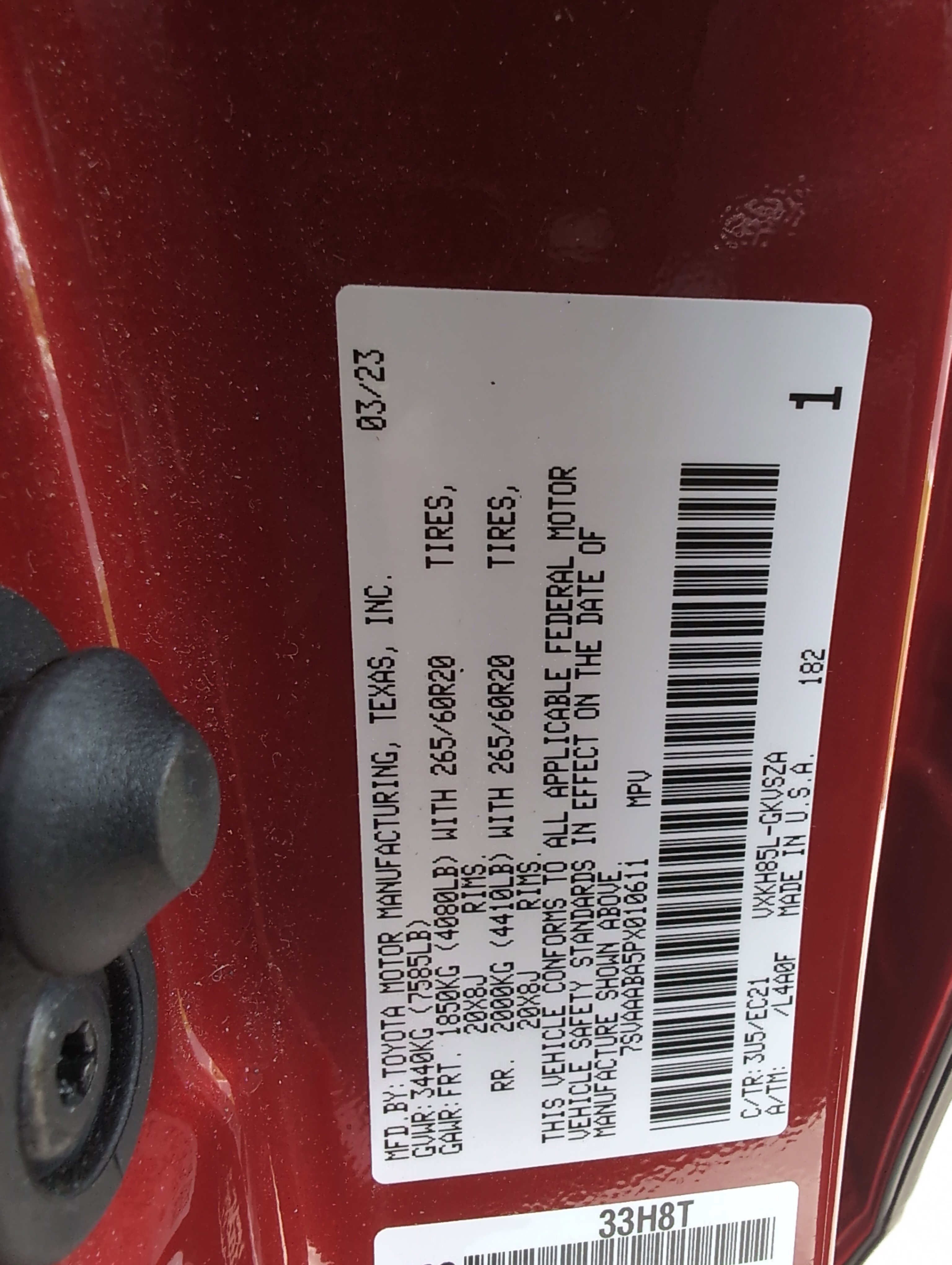 Certified 2023 Toyota Sequoia SR5 w/ SR5 Premium Package AWD/4WD image 36