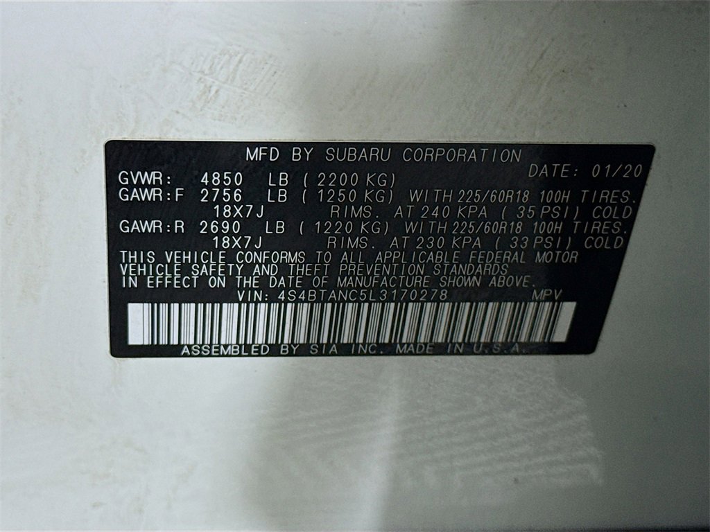 Used 2020 Subaru Outback Limited w/ Popular Package #2 image 37