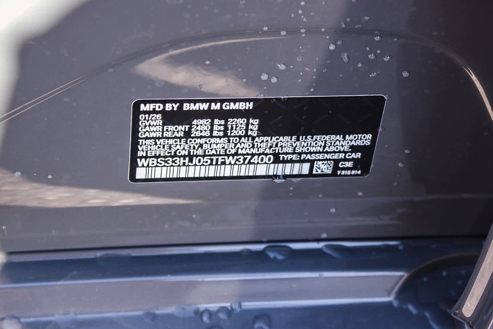 New 2026 BMW M3 Competition w/ Carbon Package image 28