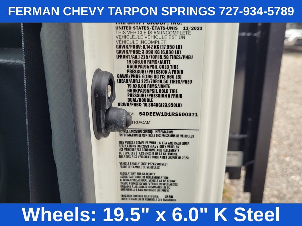 New 2024 Chevrolet Low Cab Forward 5500HG image 19