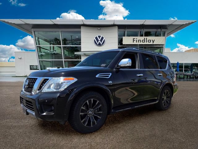 Used 2019 Nissan Armada Platinum w/ Captain's Chairs Package AWD/4WD image 2