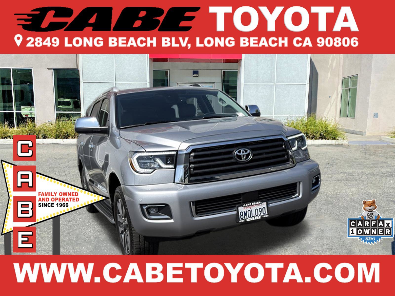 Certified 2019 Toyota Sequoia Limited w/ Safety & Convenience Package AWD/4WD image 1