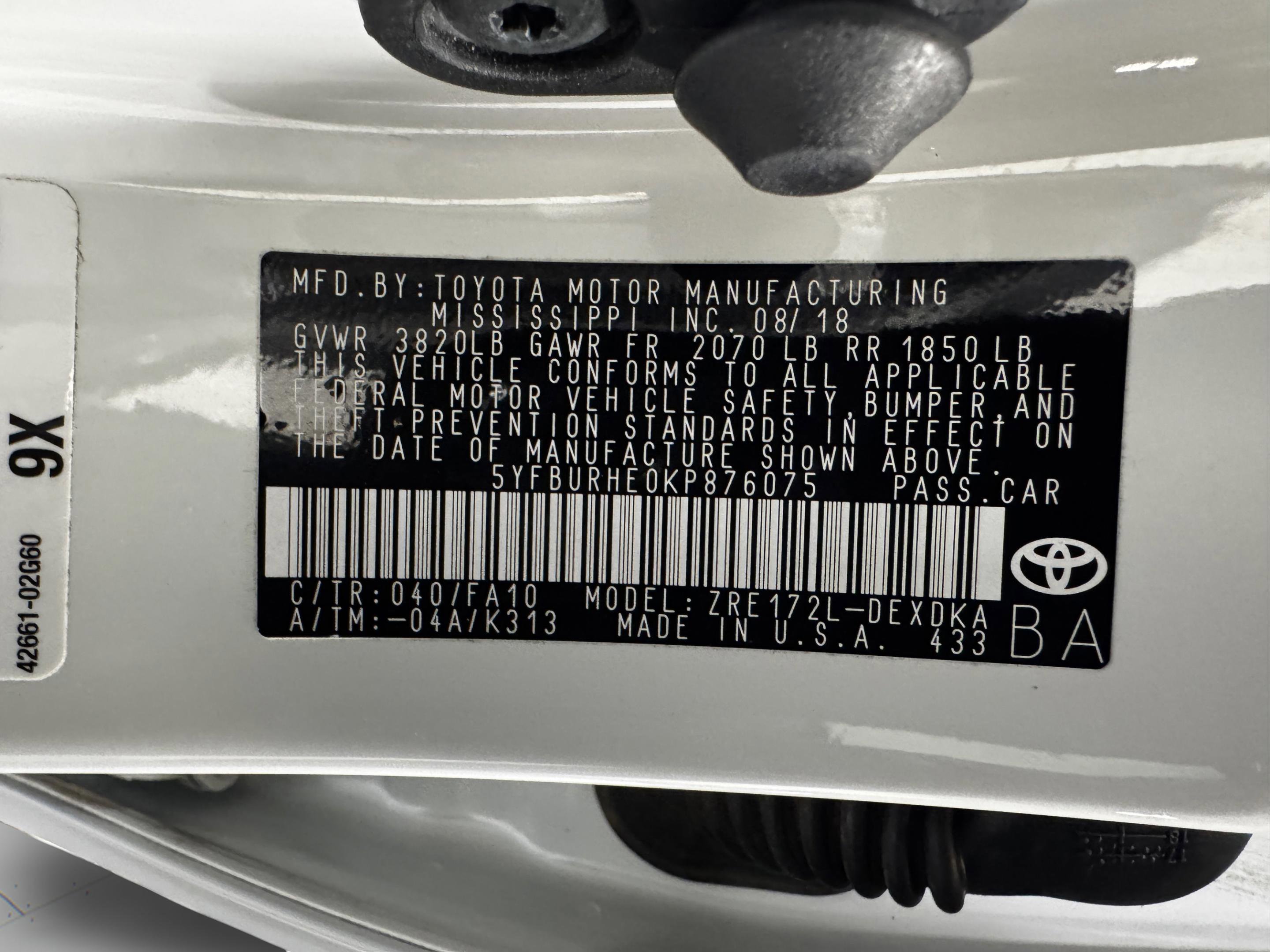 Used 2019 Toyota Corolla L image 37
