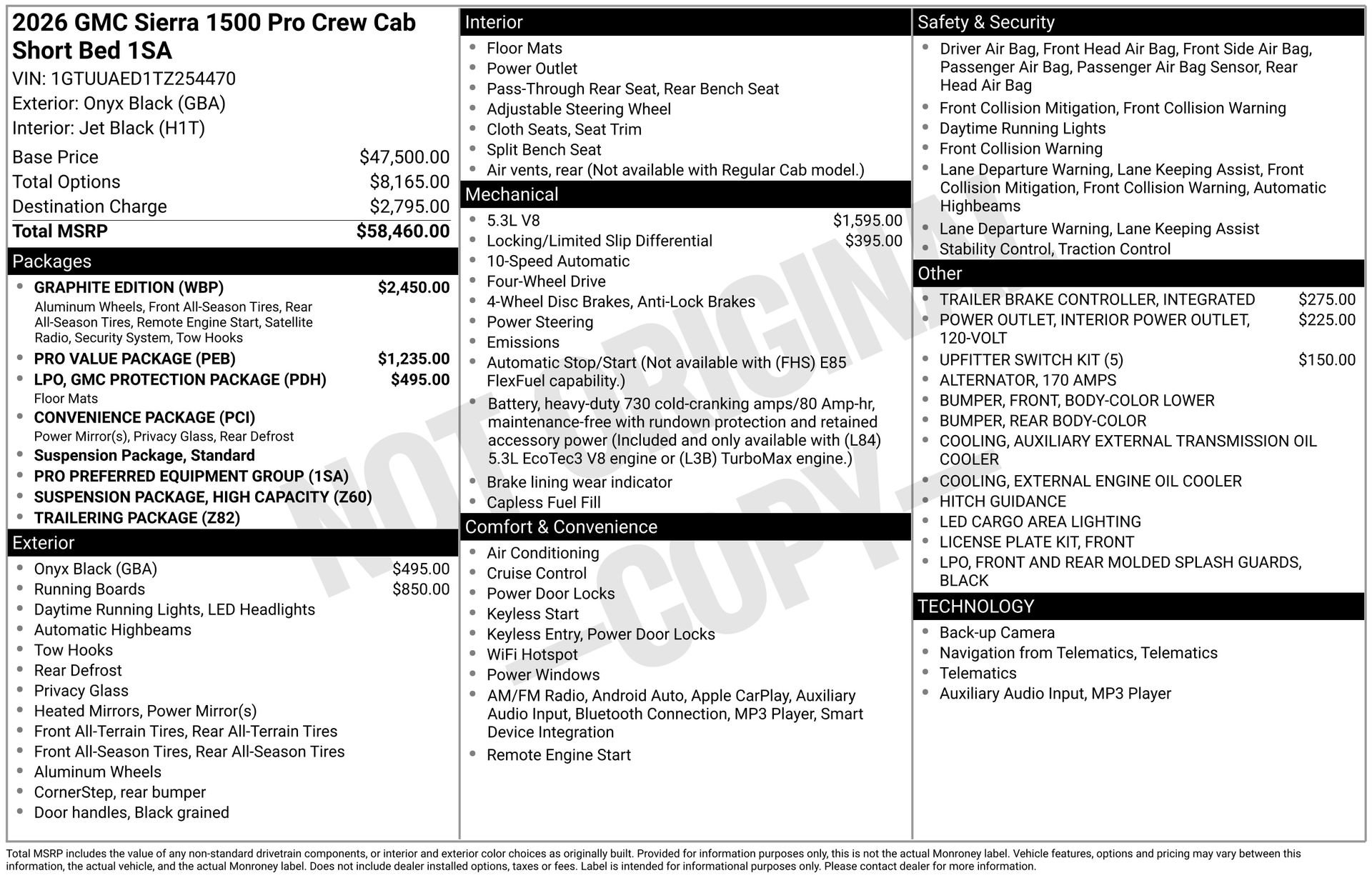 New 2026 GMC Sierra 1500 Pro w/ Graphite Edition image 5