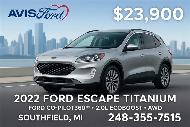 Used 2022 Ford Escape Titanium