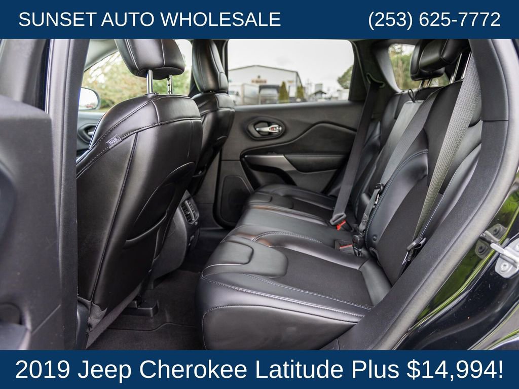 Used 2019 Jeep Cherokee Latitude Plus image 70