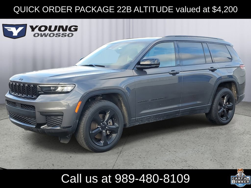 Used 2021 Jeep Grand Cherokee L Laredo image 1