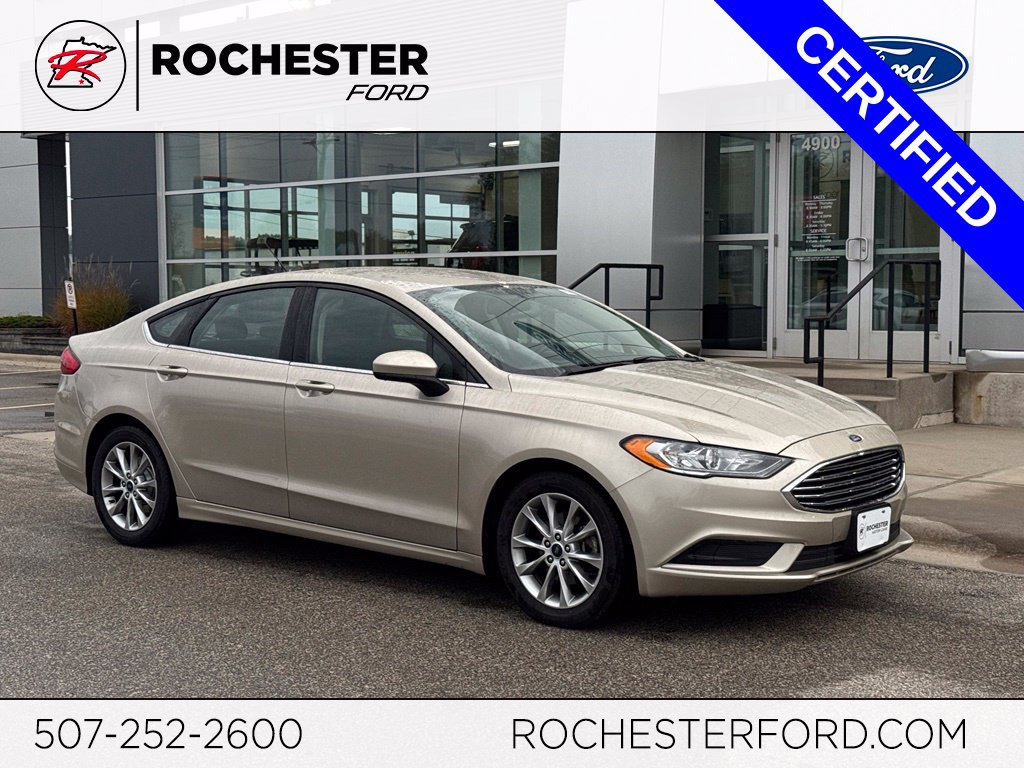 Certified 2017 Ford Fusion SE w/ Fusion SE Technology Package