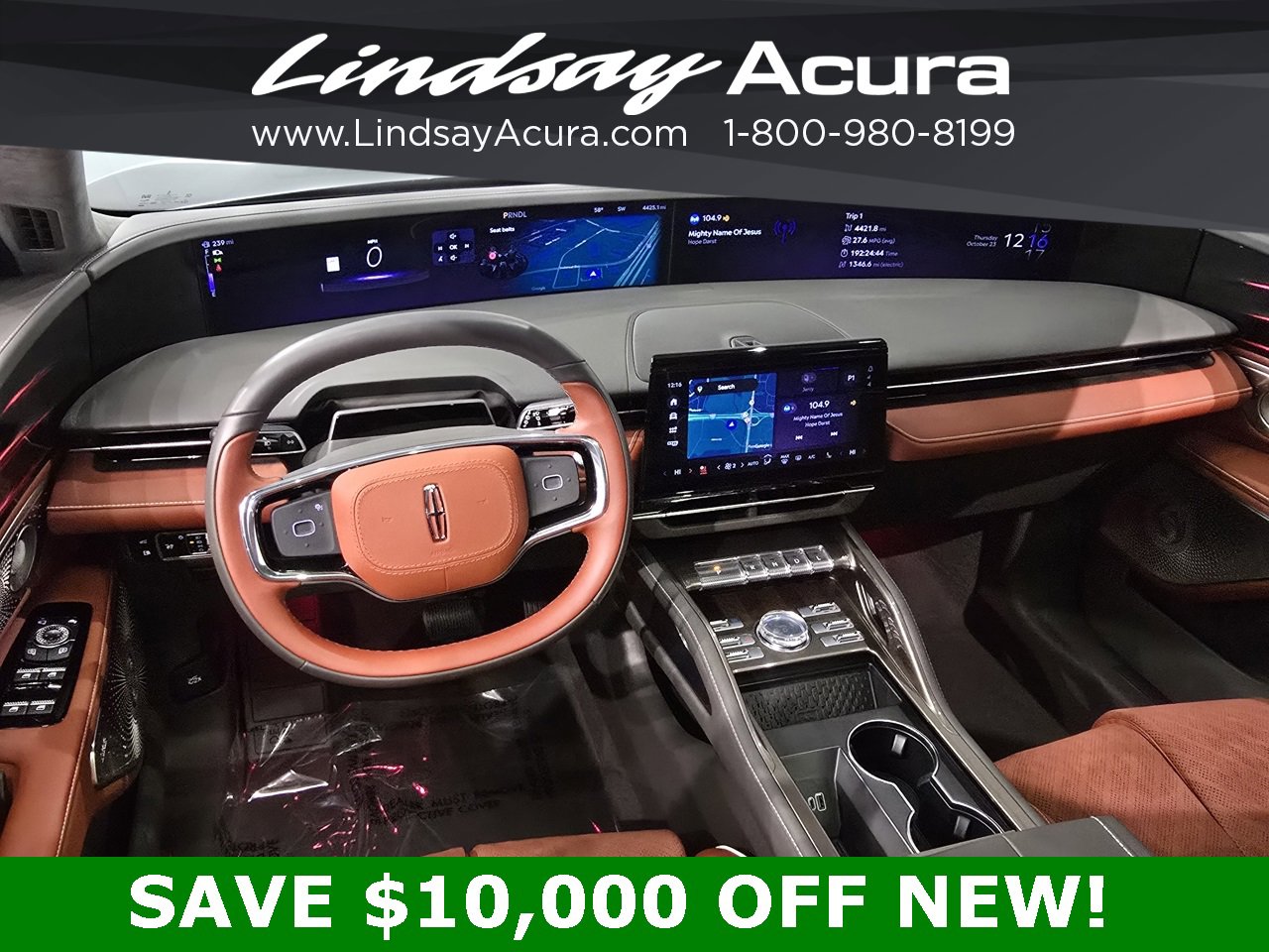 Used 2025 Lincoln Nautilus Black Label w/ Jet Appearance Package image 11