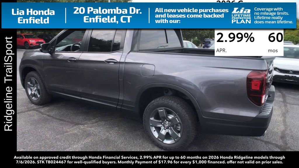 New 2026 Honda Ridgeline TrailSport image 6