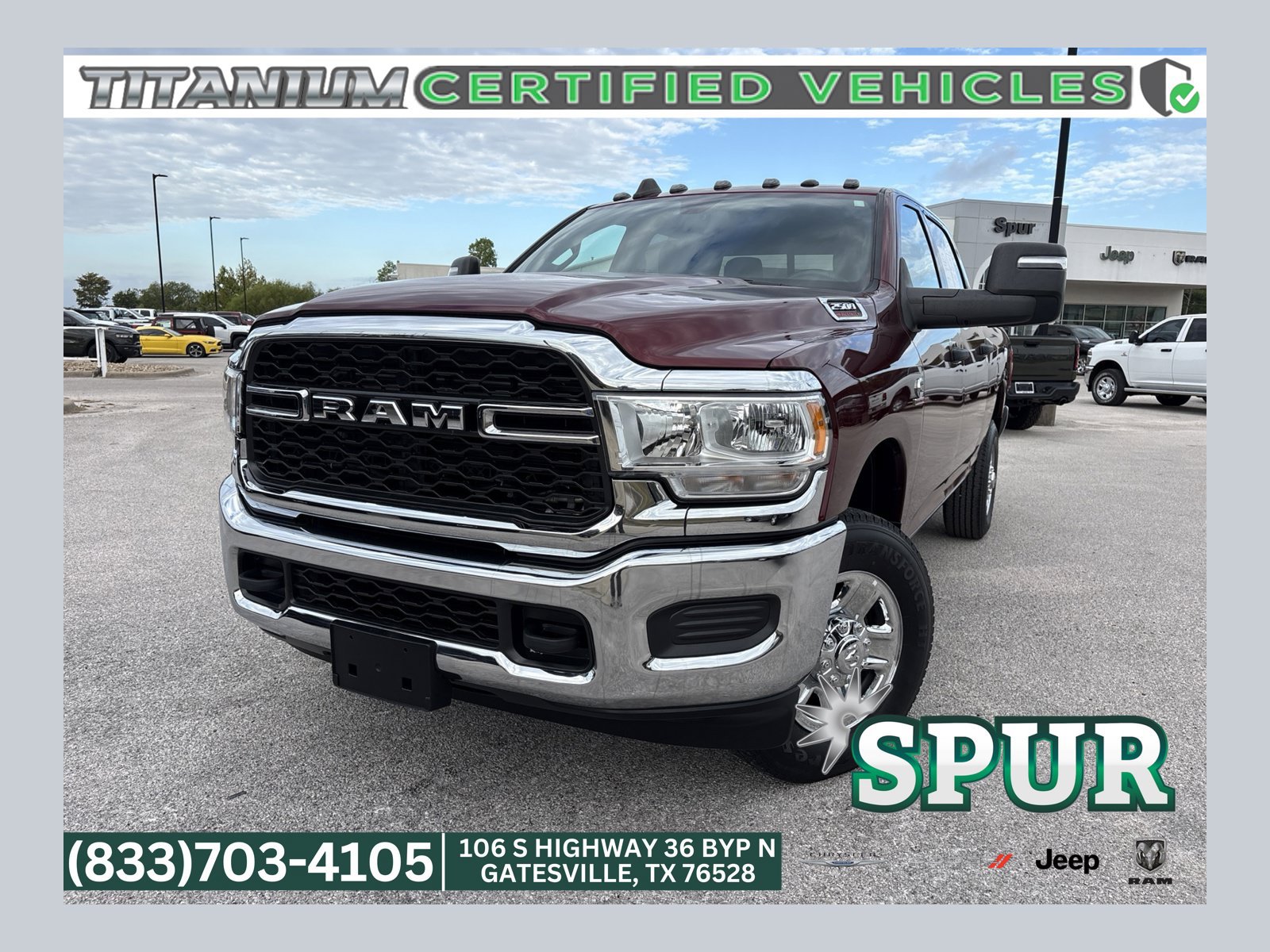Used 2024 RAM 2500 Tradesman w/ Chrome Appearance Group