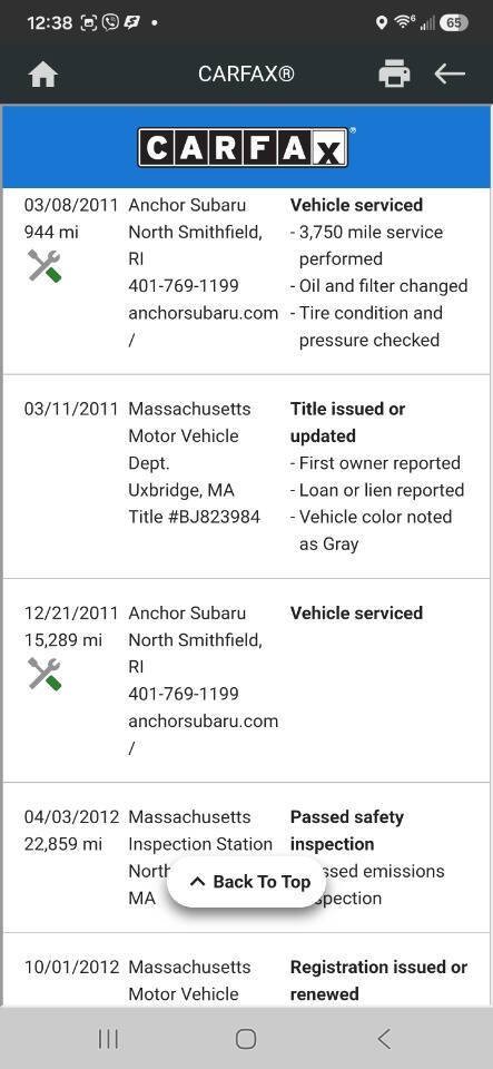 Used 2011 Subaru Forester 2.5X Touring AWD/4WD image 67