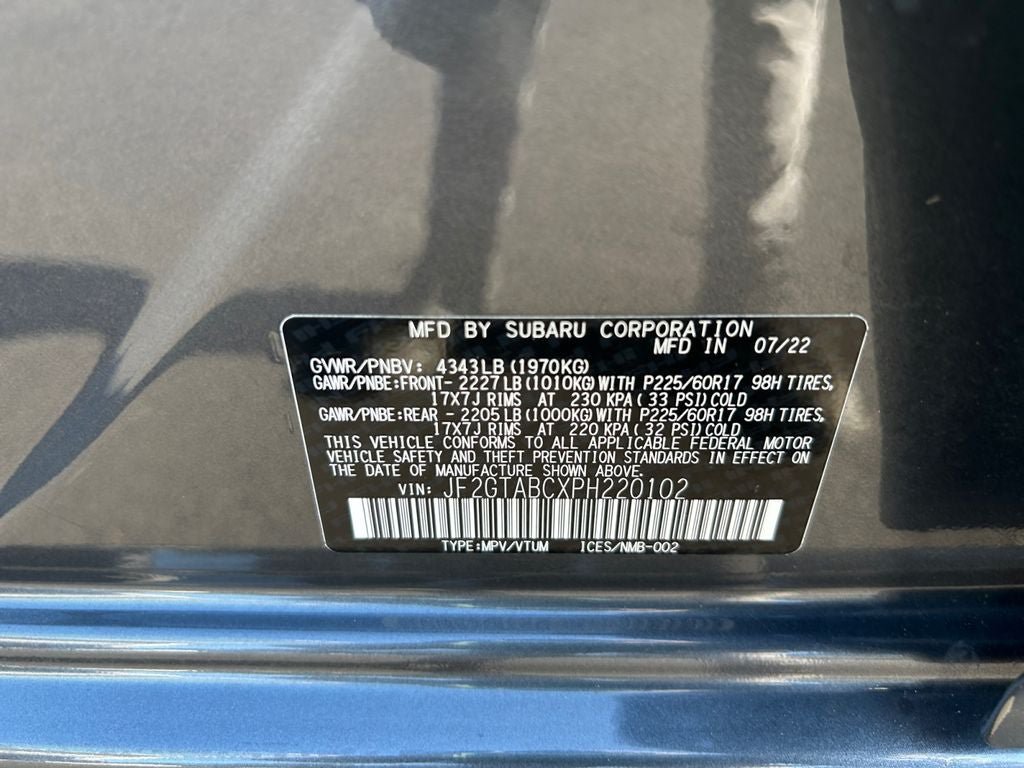Used 2023 Subaru Crosstrek 2.0i w/ Popular Package #3 AWD/4WD image 34