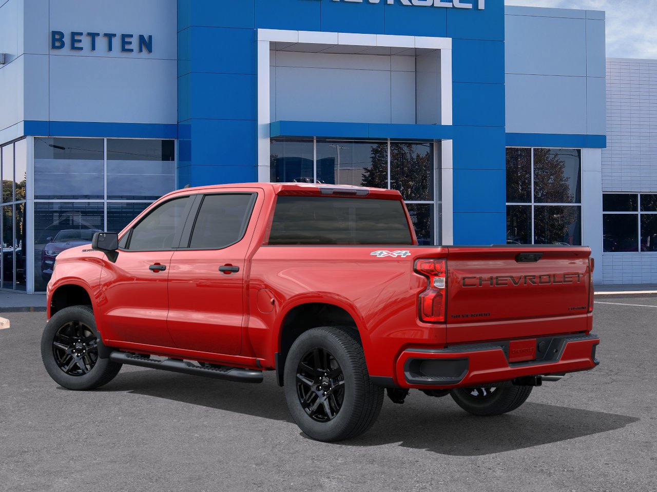 New 2026 Chevrolet Silverado 1500 Custom w/ LPO, Dark Essentials Package AWD/4WD image 3