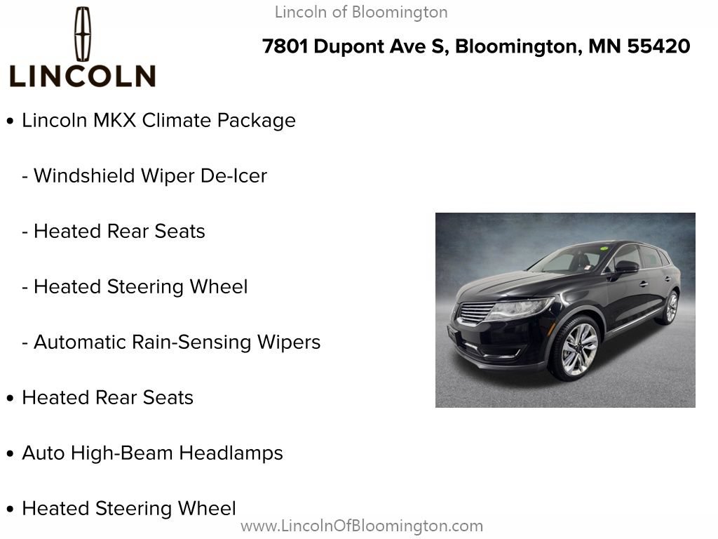 Used 2017 Lincoln MKX Reserve AWD/4WD image 9