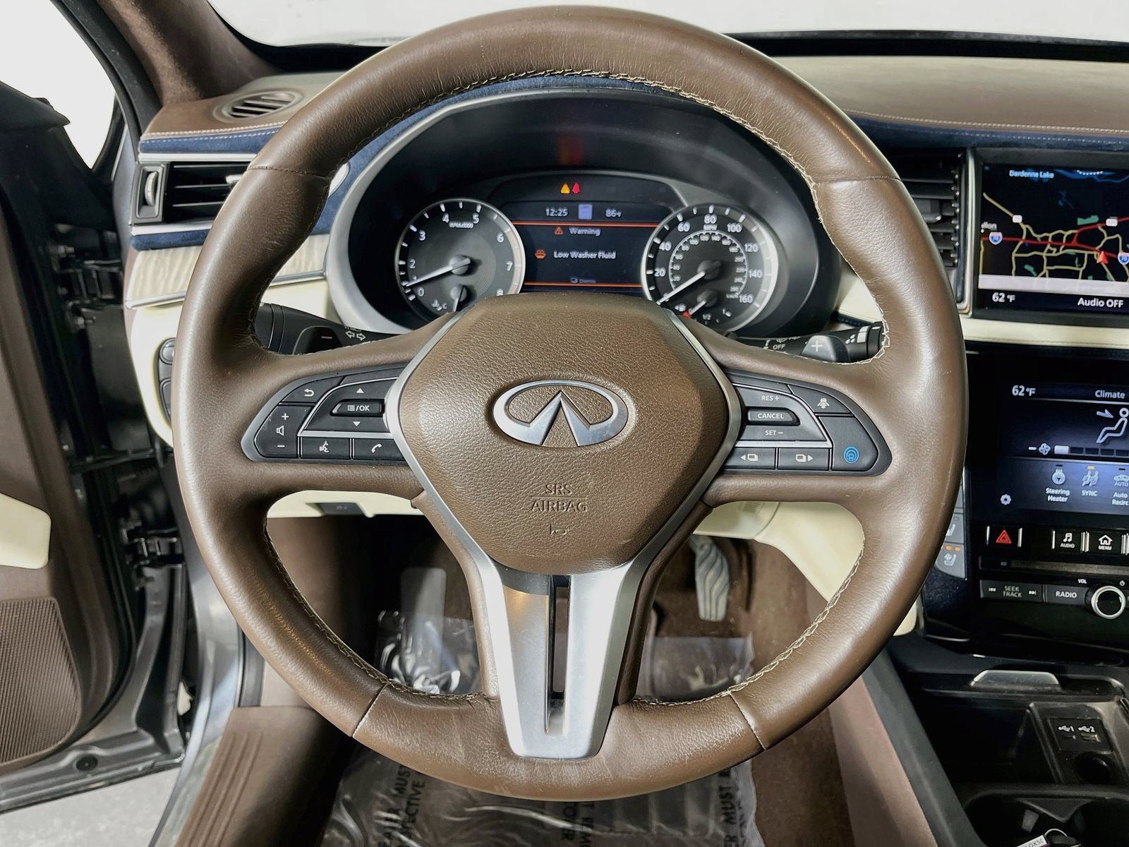 Used 2021 INFINITI QX50 Autograph w/ Premium White Leather Package AWD/4WD image 13