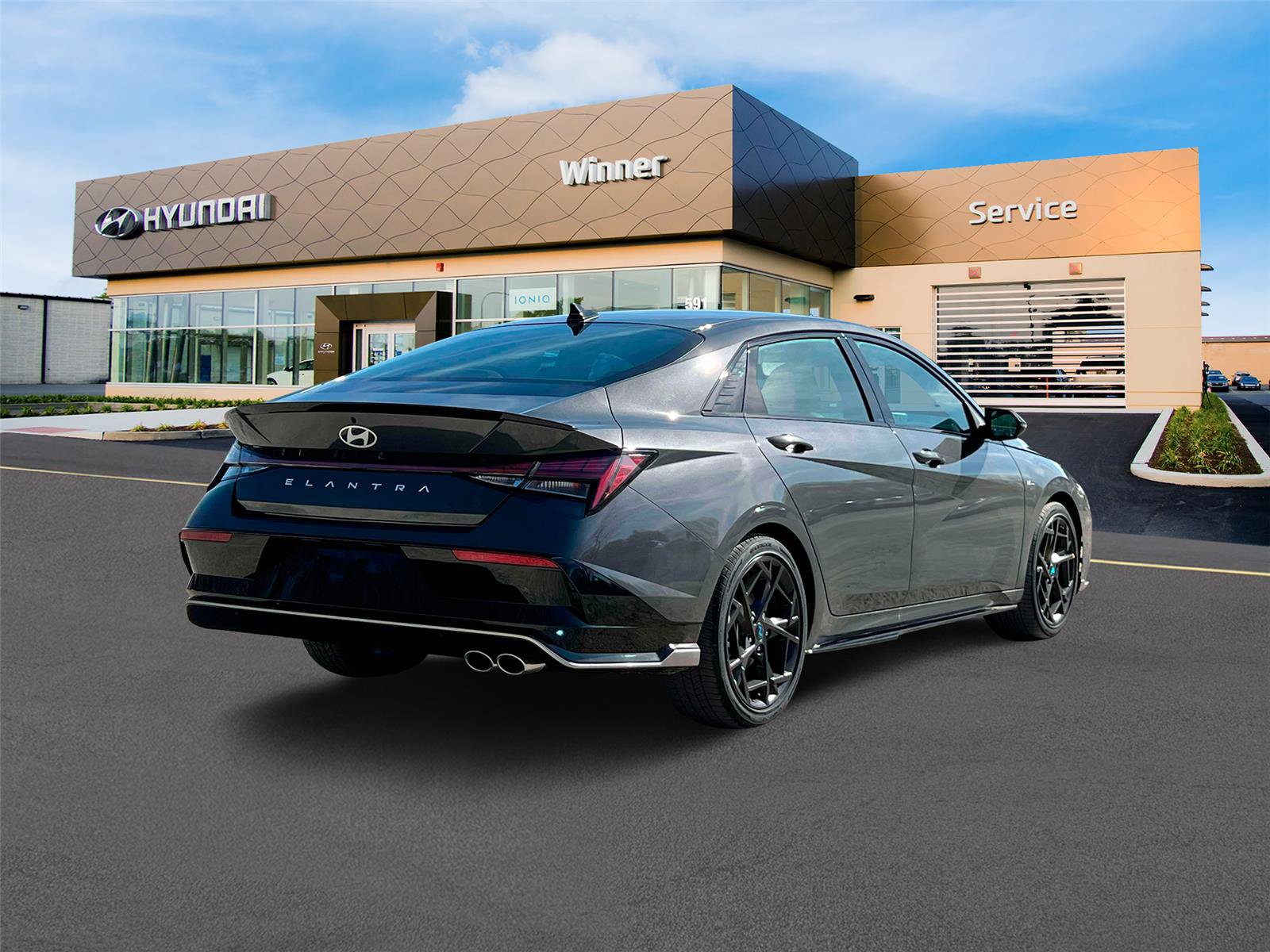 New 2025 Hyundai Elantra N Line FWD image 7