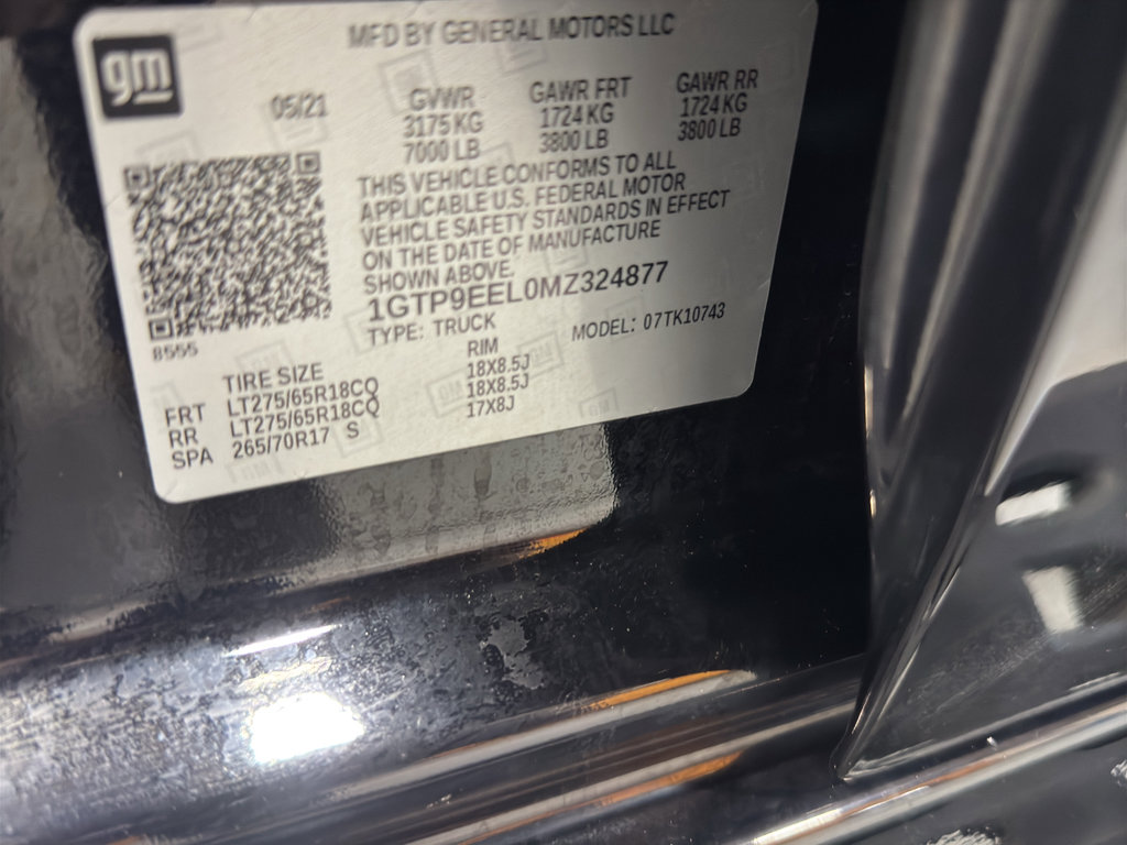 Certified 2021 GMC Sierra 1500 AT4 w/ AT4 Preferred Package image 45